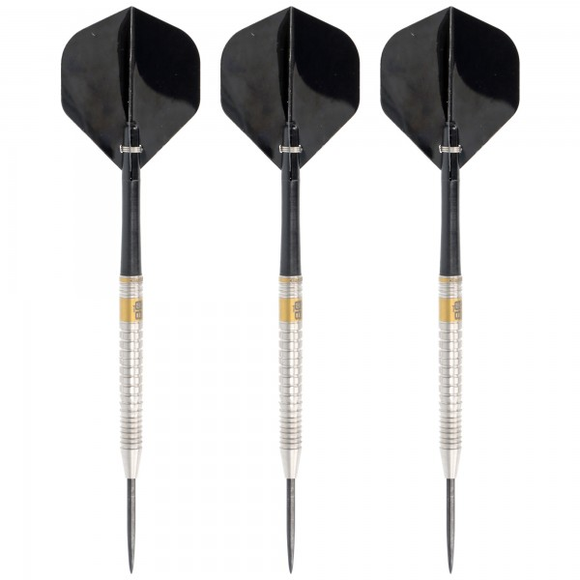 23 Gramm Steeldart Barrel Silber mit PVD Gold Beschichtung