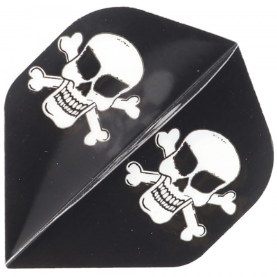 Metronicflight Totenkopf schwarz, 3 Stück