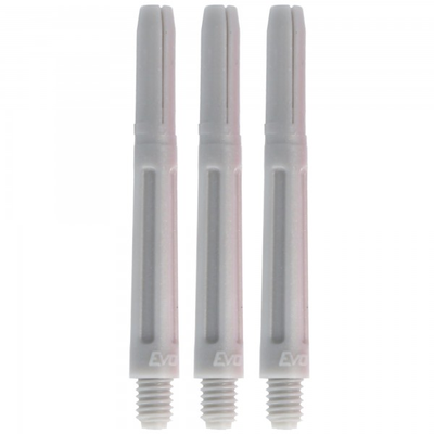 EVO Schaft Polyester, 43mm, silber, 3 Stück