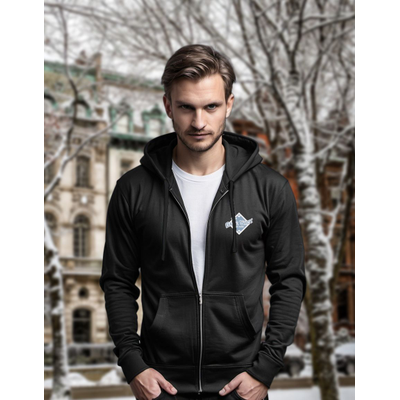 Game Shot Double in Zipper, black, Größe: S