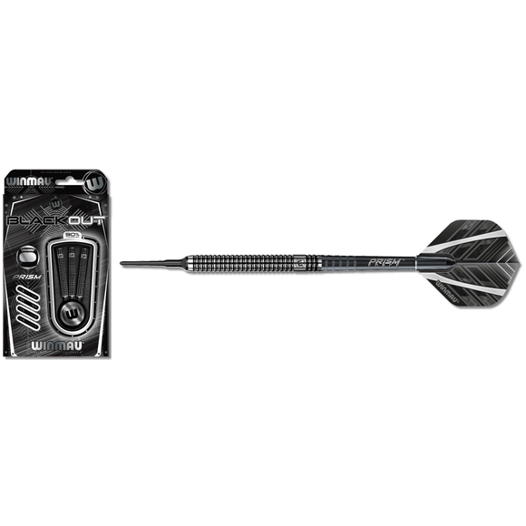 Winmau "Blackout 1" Softdarts 90%, Gewicht: 20