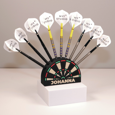 Dart-Wandhalterung DARTMOUNT 9P personalisierbar & nachhaltig als Zubehör und Geschenk