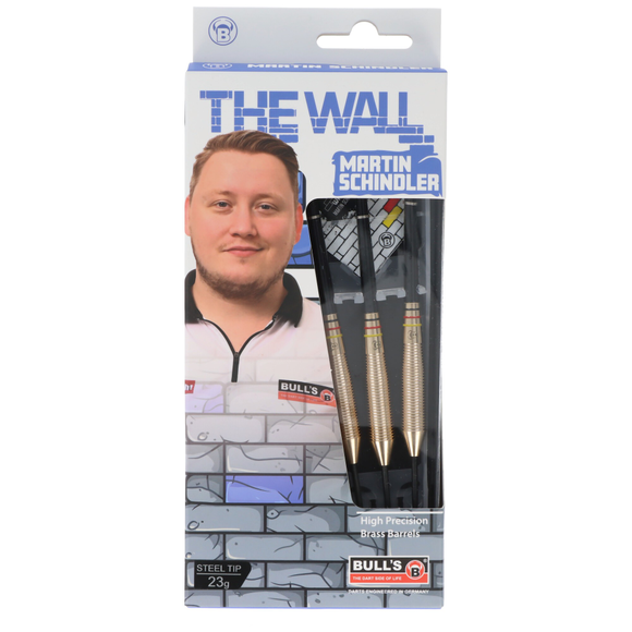 Bulls Martin Schindler Natural Brass Steeldart, The Wall, Natural Brass, 2 image