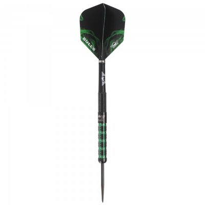 Bull's Smoke Green, Steeldart, 90% Tungsten, 23 Gramm