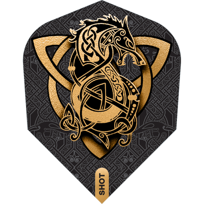 Shot! Viking Small Standard Flight, Motiv: Wolf