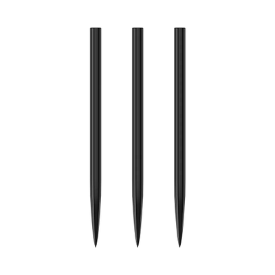 Harrows Spare Dart Points - Schwarz - 44 mm