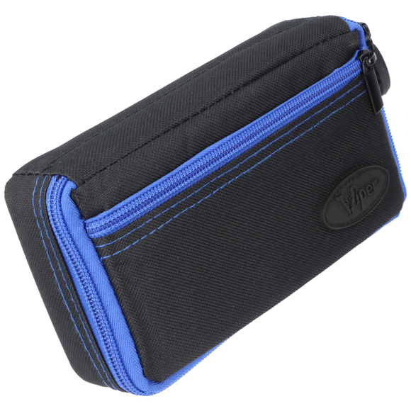 Darttasche Nylon für 3 Dartpfeile, schwarz blau, 4 image