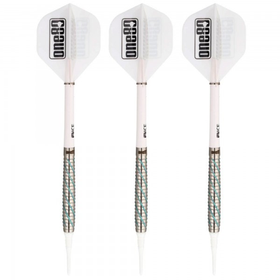 One80 Akari Tanahara Softdart, Signature Dart Emerald V2, 90% Tungsten, 18 Gramm