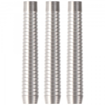 Softdart Barrel. 85% Tungsten, silber Shark Grip, 16 Gramm