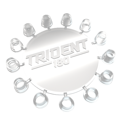 Winmau Trident 180, Farbe: Weiß