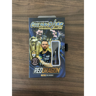 Red Dragon Luke Humphries TX2 Atomised 90% - Steeldarts (so gut wie neu)