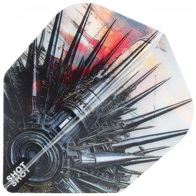 Shot Gnarly Smasha Flight, Dart Flight, No.6