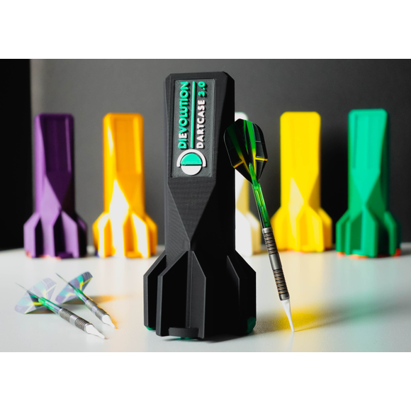 DIEVOLUTION DartCase 3.0 - Dartpfeiltasche / Dartcase / Aufbewahrung für 3 Darts, 2 image