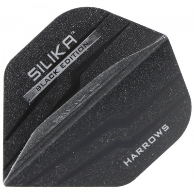 Silika Dartflight, Kristall-Beschichtung, Std., No2, schwarz Edition