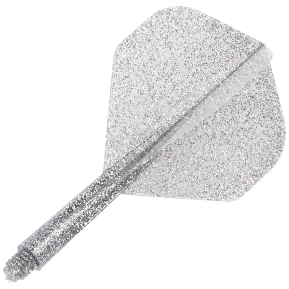 Condor Dartflight Zero Stress Glitter, Standard S, short, silber, 21,5mm, 2 image