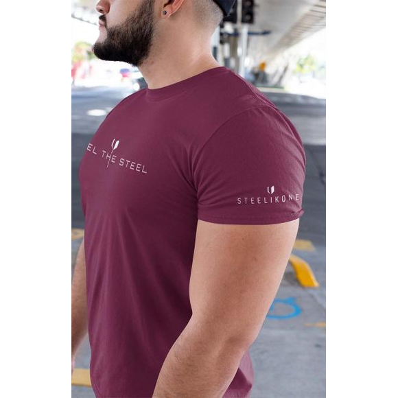 STEELIKONE T-Shirt - FEEL THE STEEL, Farbe: Schwarz, Größe: S, 8 image