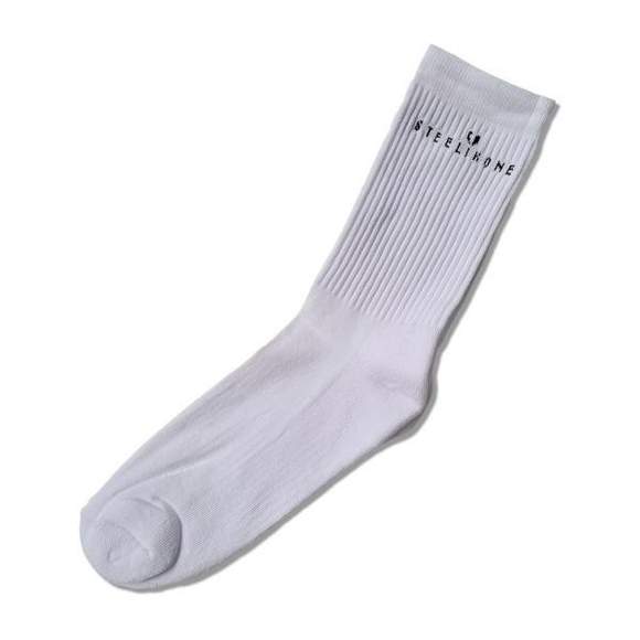 Socken - STEELIKONE, Größe: 39-42, Farbe: Weiß, 2 image