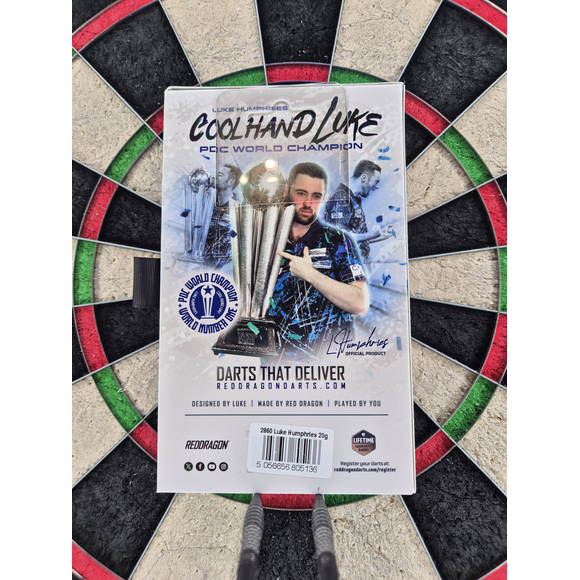 Red Dragon Luke Humphries Prestige 90% Thungsten Softdarts 20g