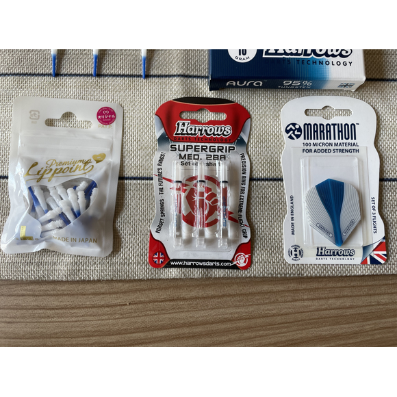 Harrows - Aura - Softdarts 18 Gramm 95% Tungsten mit OVP und Zubehör, 7 image