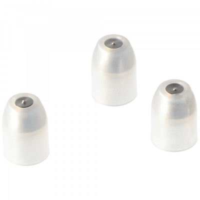 L-Style Champagne Rings Back Balance, weiß-klar, 3 Stück