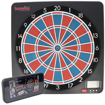 Karella CB-Smart Dartautomat, online Dartspielen mit App Funktion
