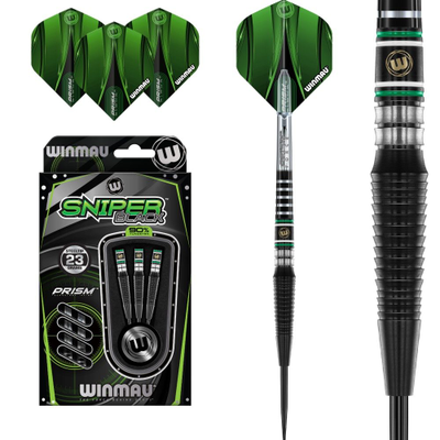 Winmau Sniper Black 2024 - Steeldarts, Gewicht: 24g