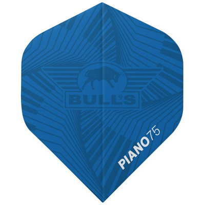 Bull's Piano Flights 75 Micron No.2, Flight Form: Standard / No2, Farbe: Blau
