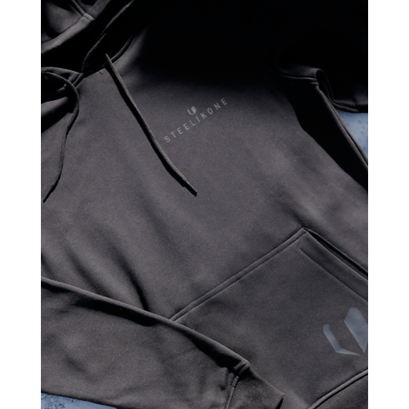 STEELIKONE, Hoodie "PITCH BLACK" Series, Farbe: Schwarz, Größe: S, 3 image