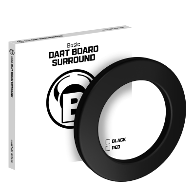 Bull's Base Dartboard Surround 1tlg, Farbe: Schwarz