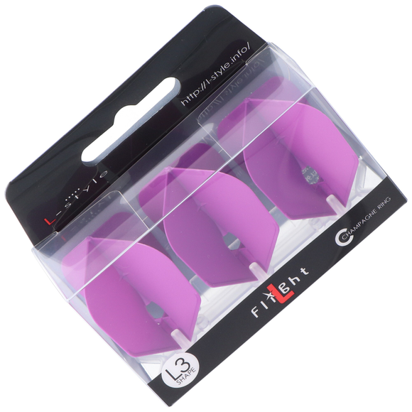 L-Style L3Pro Shape Champagne Flight, purple, 3 Stück, 7 image