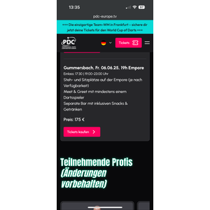 Dart Gala Gummersbach