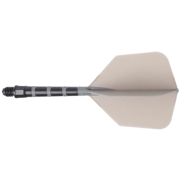 Cuesoul integrierte Dart Flights AK7, Standard L, schwarz, grau, 5 image