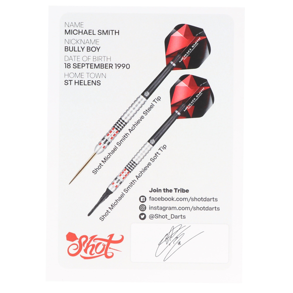 Michael Smith 2023 Steeldart, World Champion, Bully Boy, 24 Gramm, 8 image