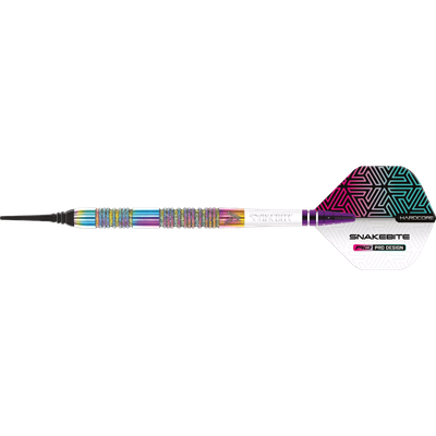 Red Dragon Peter Wright "Snakebite" Diamond Fusion Spectron Softdart 90%, Gewicht: 20g