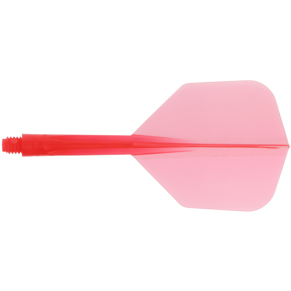 Dartflight Zero Stress, small M, rot transparent, 27,5mm, 4 image