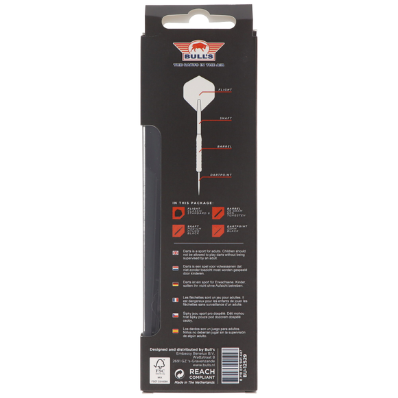 Bull's Classic Steeldart, 80% Tungsten, 29 Gramm, 7 image