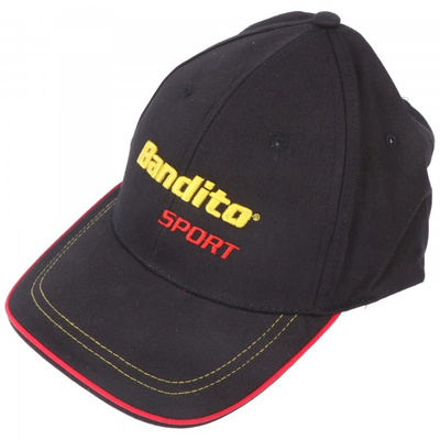 Cap Bandito Sport, Basecap Freizeitcap, schwarz