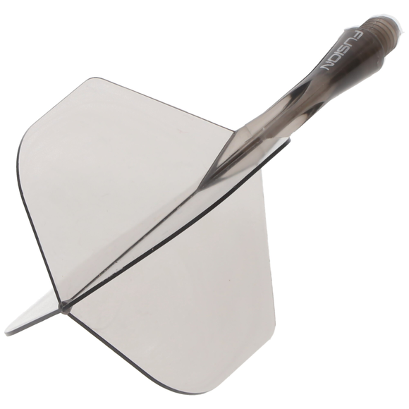 Winmau Fusion Dart Flight und Shaft, Standard, dunkelgrau, short, 22mm, 3 image