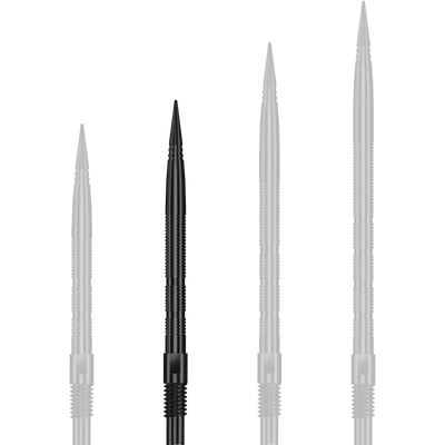 Harrows Quick Point - Micro Grip - Schwarz, Länge: 30mm