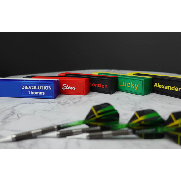 DIEVOLUTION DartCase 1.0 Slim- Dartpfeiltasche / Dartcase / Aufbewahrung für 3 Darts, 6 image