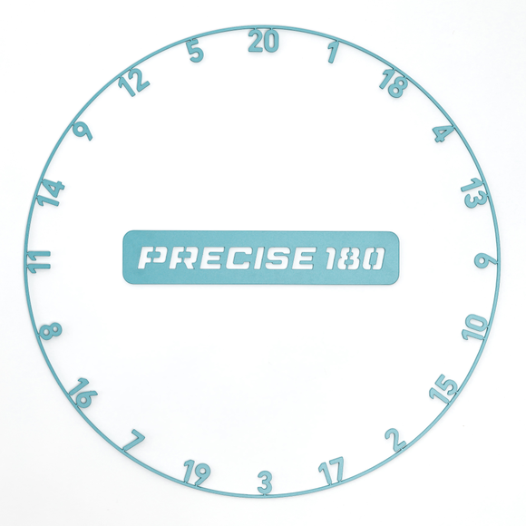 Precise180 | OnePiece Lasercut Number Ring | Infinity Blue, Farbe / Coating: Infinity Blue, 4 image