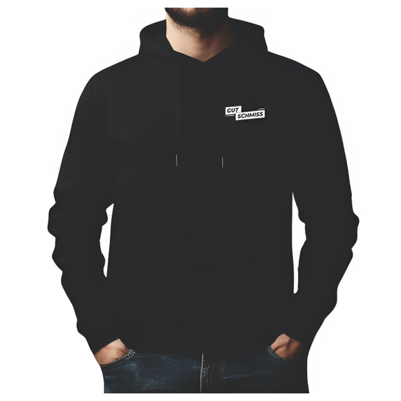 Gut Schmiss Hoodie Big Backprint, Farbe: Schwarz, Größe: XL, 2 image