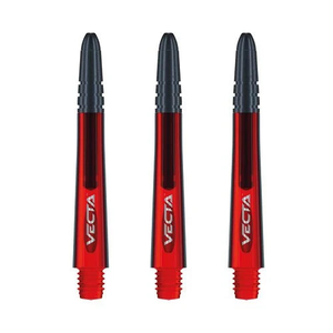 Winmau Vecta Shafts - Rot, Variante: Short