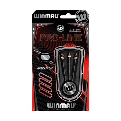 Winmau Pro-Line Onyx Steeldarts, Gewicht: 24 Gramm