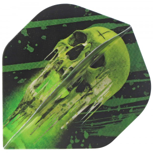 Horror Show Dartflight Melting Skull, No2, Std, 3 Flights