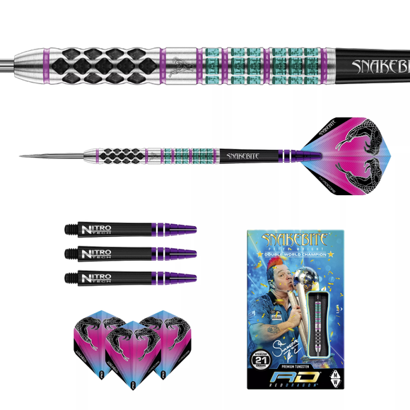 Red Dragon - Peter Wright Supa Venom - Steeldart, Gewicht: 21 Gramm, 4 image