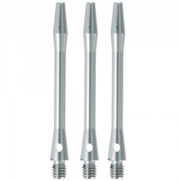 Aluminium Dart Shaft Gun Metal, Medium, 3 Stück