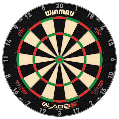 Winmau "Blade 6 Triple Core Carbon PDC" Steeldartboard