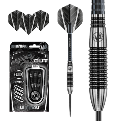 Winmau "Blackout 2" Steeldarts, Gewicht: 26