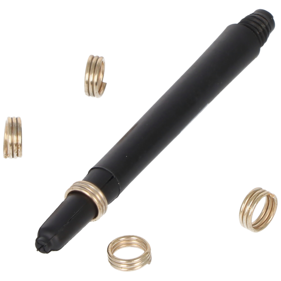 Federschaftringe, Schaftringe Goldfarben, 5 Stück, 2 image